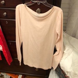 J crew blush pink artist T